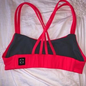 Jolyn Bikini Top Bright Pink